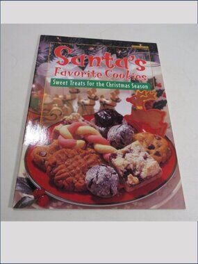 Santa's Favorite Cookies Cookbook Paperback 64pgs